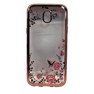 Capa With Flower Design Samsung Galaxy J5 2017 J530 Pink